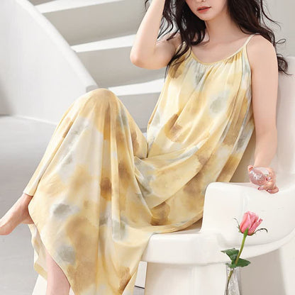 Camicia da notte con effetto inchiostro artistico - image 1