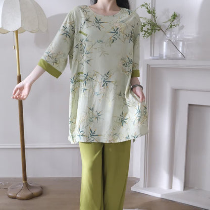 Elegante completo da casa in bambù ispirato all'Oriente - image 1