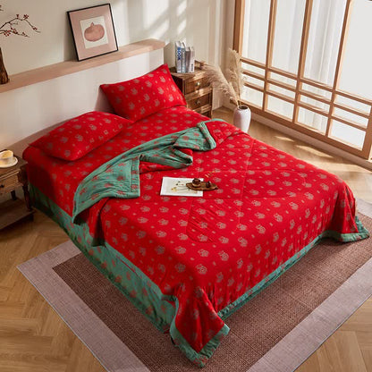 Trapunta jacquard Lucky Bag in garza di cotone - image 5