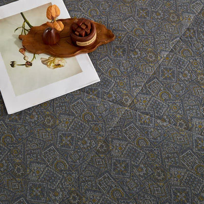 Trapunta jacquard in garza di cotone con motivo delicato - image 8