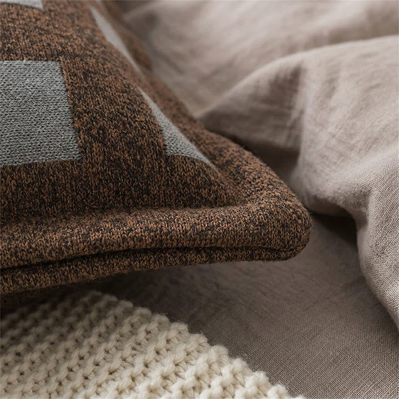 Federe moderne in cotone jacquard (2 pezzi) - image 1