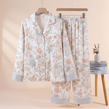 Set pigiama floreale Fresh Bloom - Beige - XL - image 0