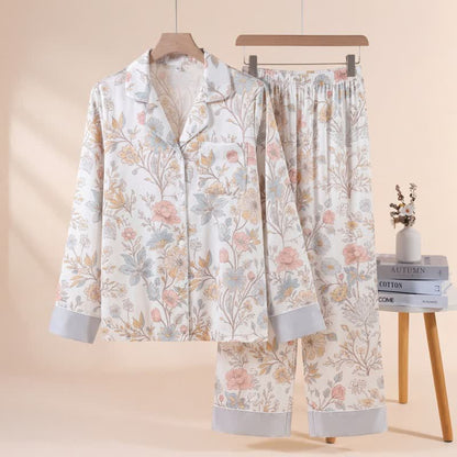 Set pigiama floreale Fresh Bloom - Beige - XL - image 0