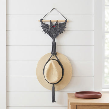 Decorazione da parete a forma di pipistrello in stile gotico bohémien - Nero - 30 cm x 70 cm - image 0