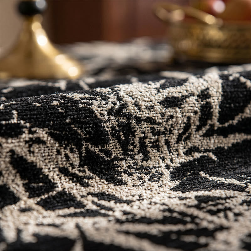 Tovaglia vintage in jacquard di bambù con nappe - image 5