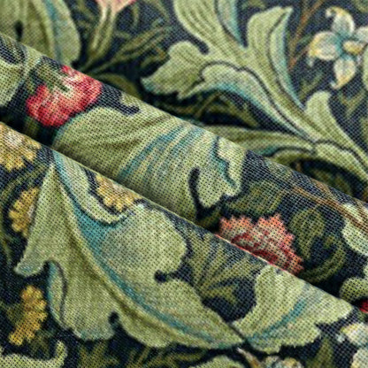 Tenda per porta vintage con motivo floreale e nappe - image 6