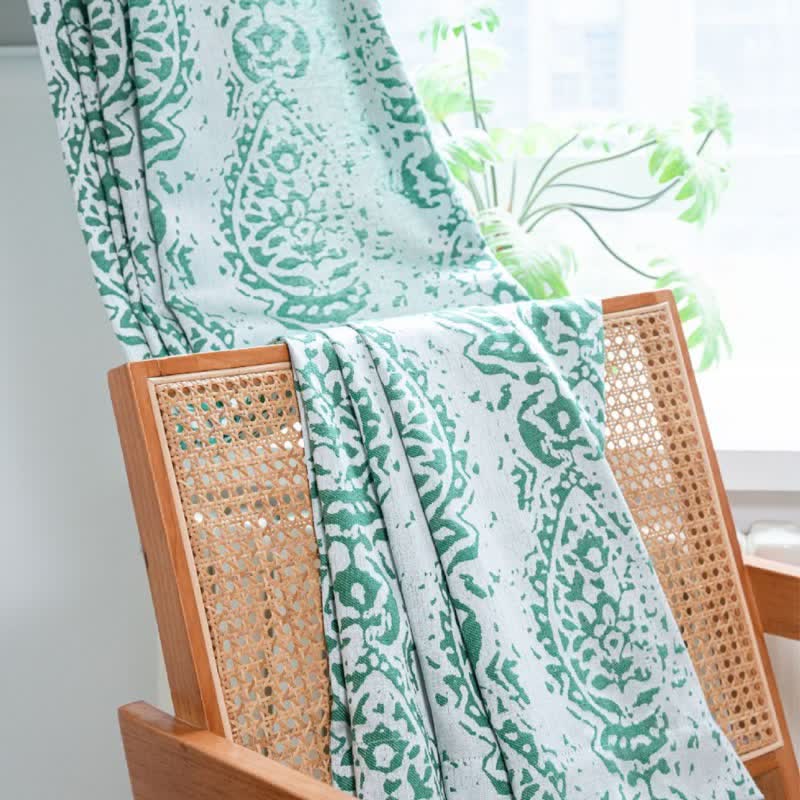 Tenda con motivo a gocce d'acqua in stile vintage - image 3
