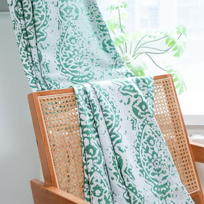 Tenda con motivo a gocce d'acqua in stile vintage - image 3