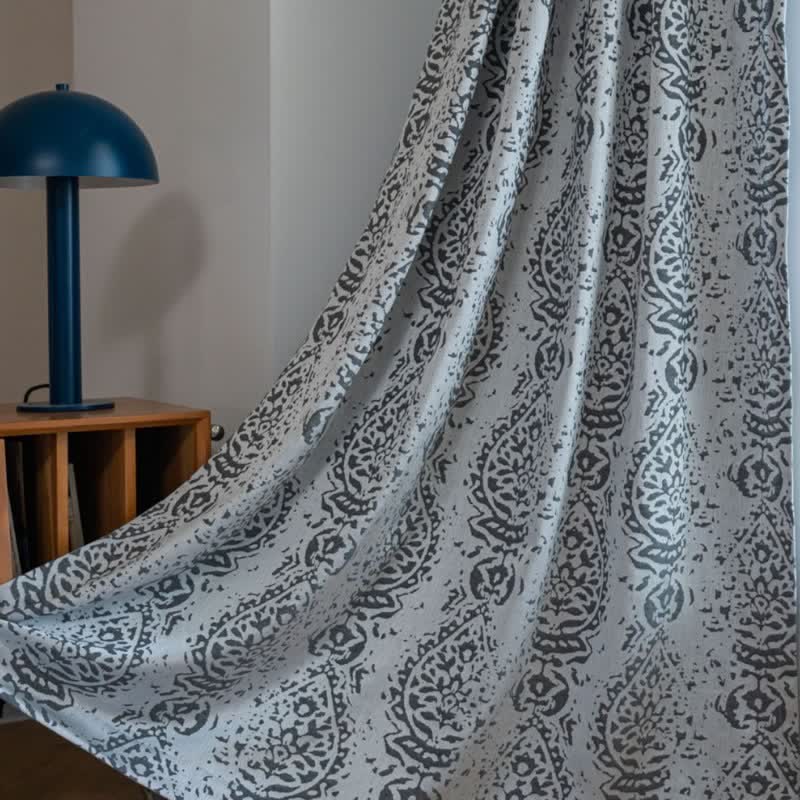 Tenda con motivo a gocce d'acqua in stile vintage - image 7
