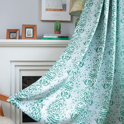 Tenda con motivo a gocce d'acqua in stile vintage - image 1
