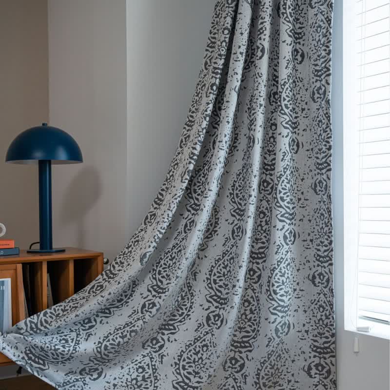 Tenda con motivo a gocce d'acqua in stile vintage - image 6