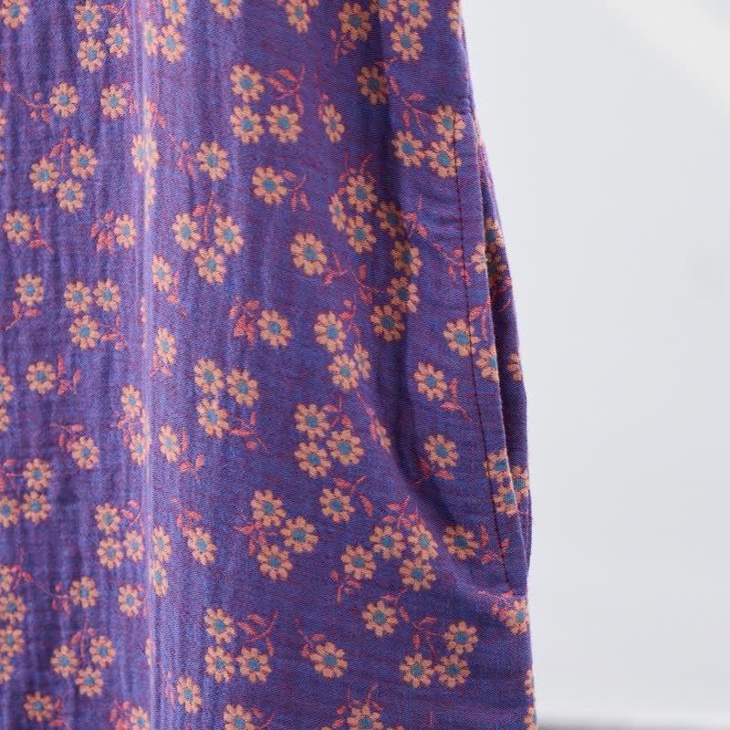 Camicia da notte senza maniche in puro cotone Country Daisy - image 8