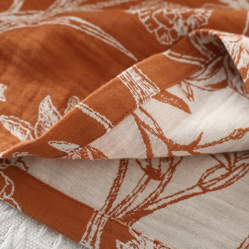 Set pigiama a 3 pezzi in puro cotone con fantasia floreale - image 10