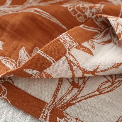 Set pigiama a 3 pezzi in puro cotone con fantasia floreale - image 10