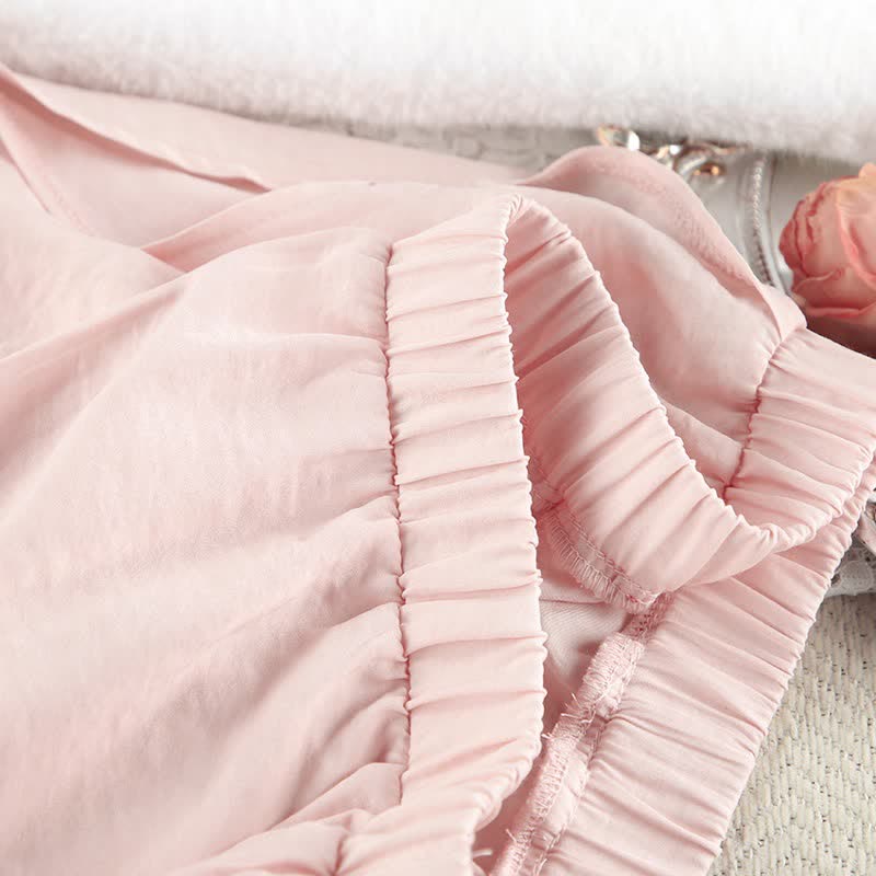 Completo kimono color rosa cipria - image 8