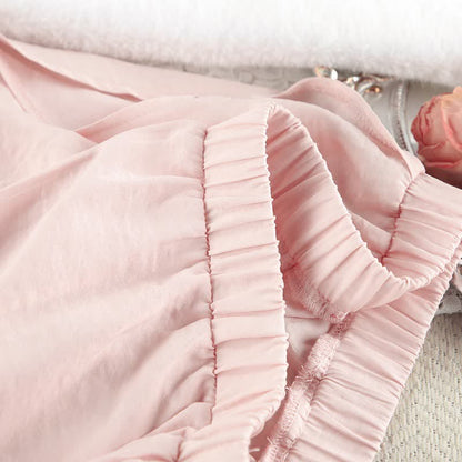 Completo kimono color rosa cipria - image 8