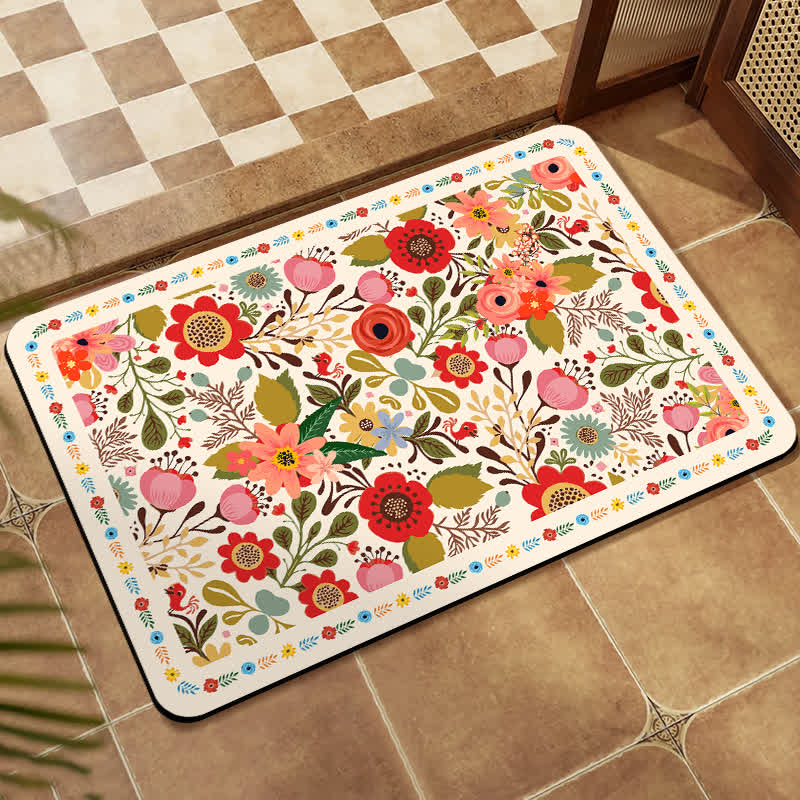 Tappetino antiscivolo Refresh Botanical Diatom Mud - Rettangolo - 60 x 90cm - image 2