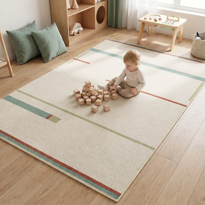 Tappeto minimalista lineare per bambini - image 1