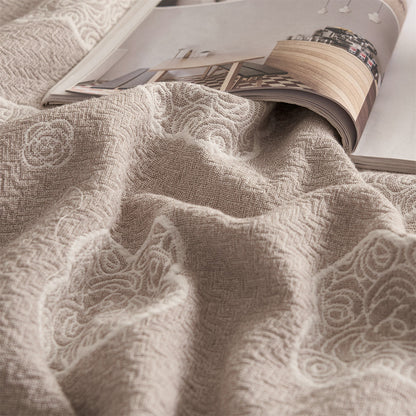 Trapunta a 3 strati in garza jacquard Ruyi Cloud orientale - image 3