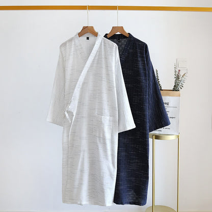 Kimono unisex in garza di cotone da casa - image 0