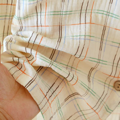 Pigiama coordinato in cotone a righe colorate - image 14