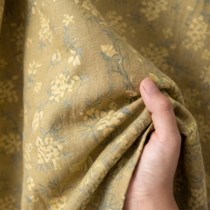 Kimono reversibile in cotone con stampa floreale - image 7