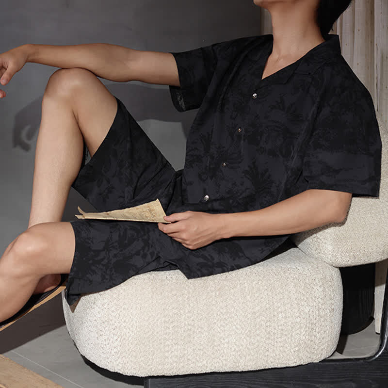 Set pigiama unisex con fantasia scura - image 3