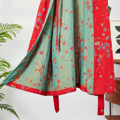 Accappatoio in mussola a maniche corte stile kimono - image 13