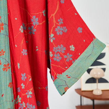 Accappatoio in mussola a maniche corte stile kimono - image 14