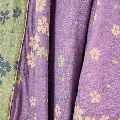 Accappatoio in mussola a maniche corte stile kimono - image 8
