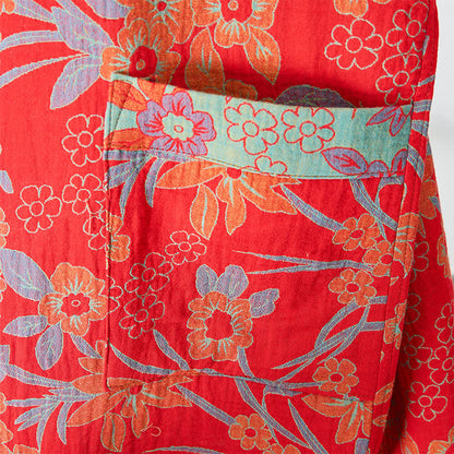 Kimono in garza di mussola con stampa floreale bohemien - image 6