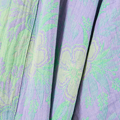 Kimono accappatoio Refresh in doppia garza con stampa floreale. - image 7