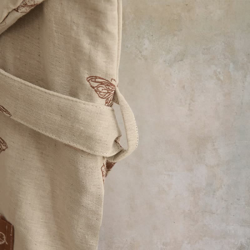 Elegante kimono in cotone con motivo a farfalla - image 16