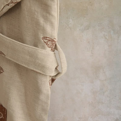 Elegante kimono in cotone con motivo a farfalla - image 16