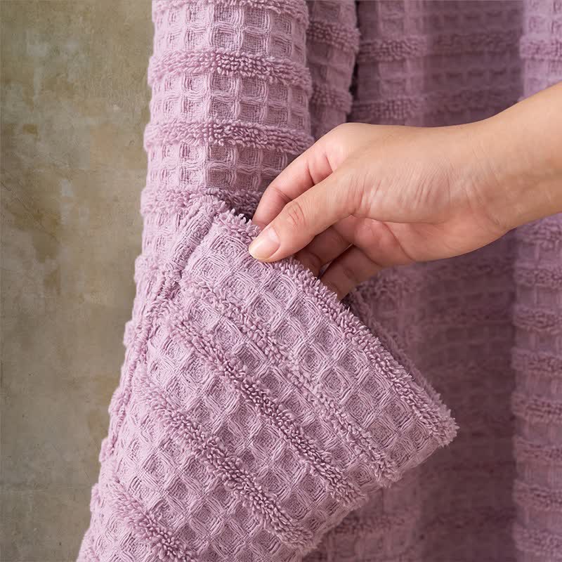 Kimono accappatoio in cotone a nido d'ape - image 7