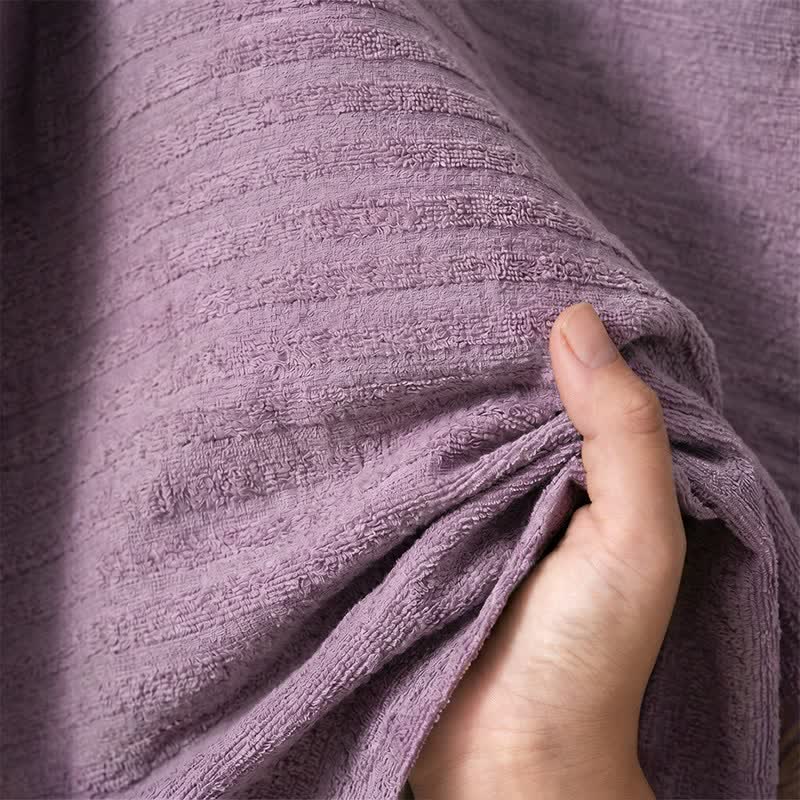 Kimono accappatoio in cotone a nido d'ape - image 8