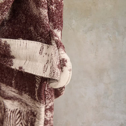 Kimono in cotone con stampa toile - image 17