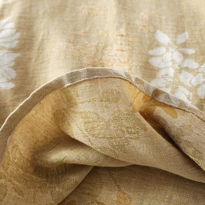 Completo da casa in cotone con motivo floreale e nodo cinese - image 11