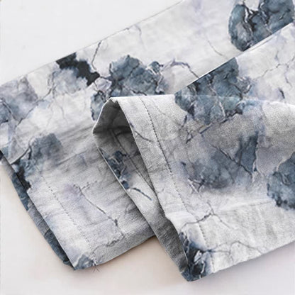 Set pigiama unisex con stampa effetto inchiostro - image 6