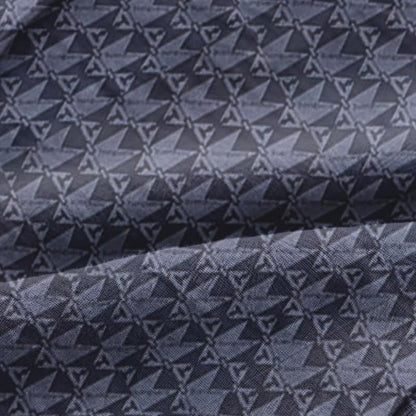 Completo da casa blu navy con motivo geometrico - image 5