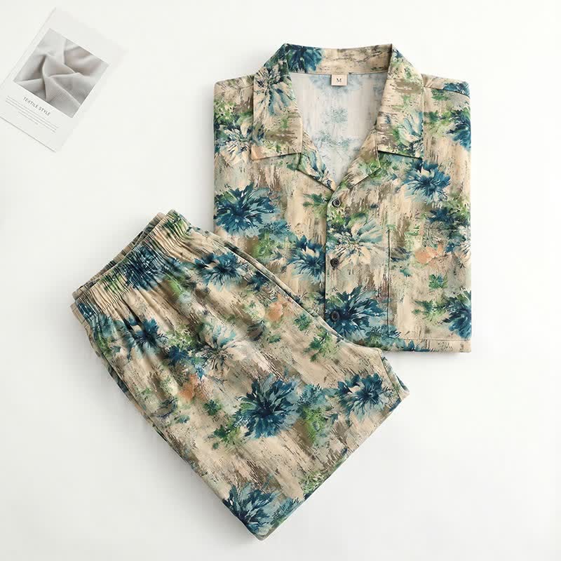 Completo da casa unisex con stampa floreale - image 1