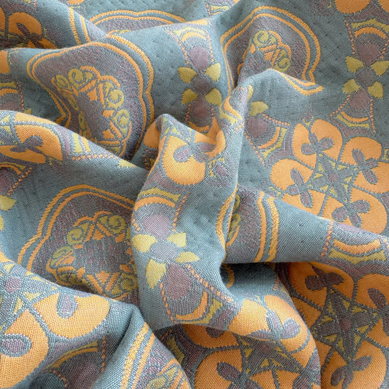 Copriletto reversibile a 3 strati in mussola stile boho - image 10
