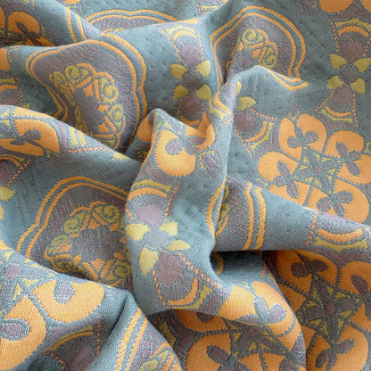 Copriletto reversibile a 3 strati in mussola stile boho - image 10