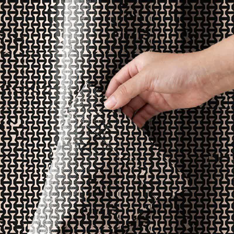 Kimono in jacquard di cotone con motivo a chevron geometrico - image 6