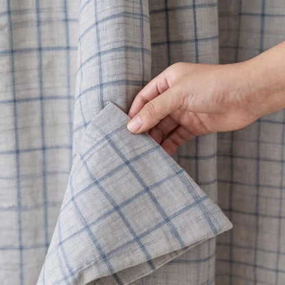 Kimono unisex in cotone a griglia - image 14