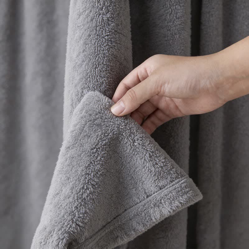 Kimono unisex in tinta unita in cotone. - image 7