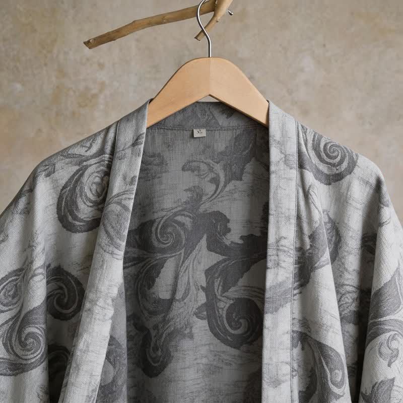 Kimono unisex in cotone stile barocco - image 3