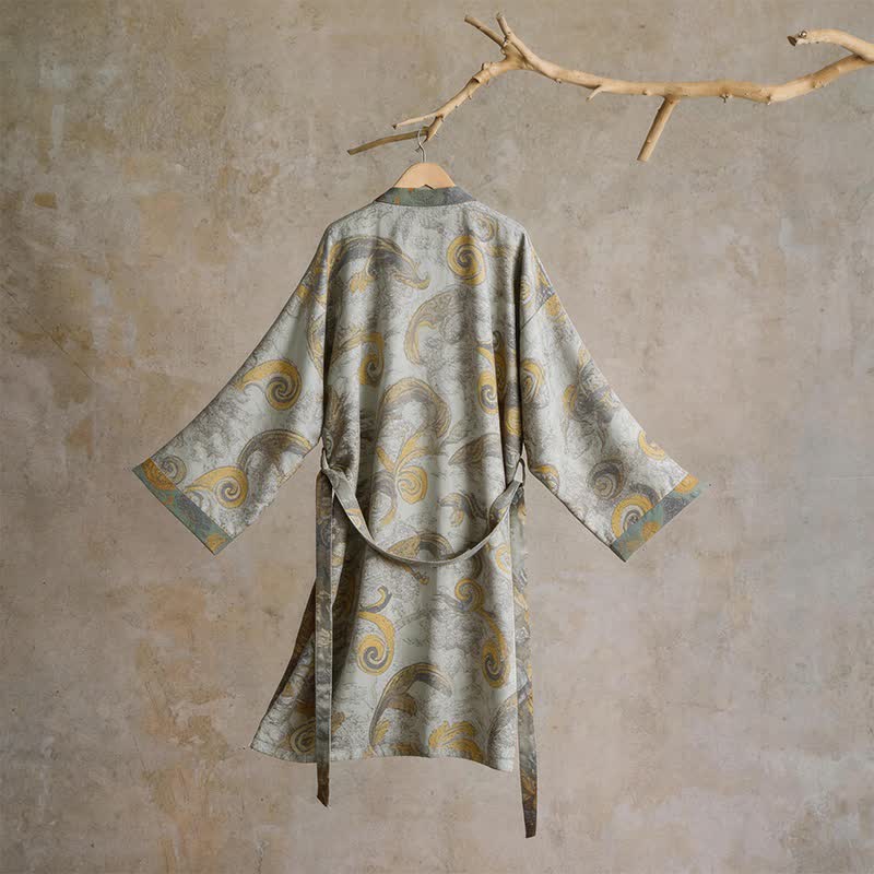 Kimono unisex in cotone stile barocco - image 6
