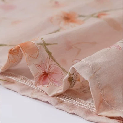 Camicia da notte floreale con maniche a volant - image 7