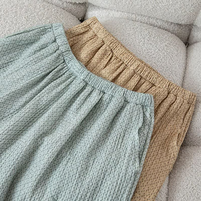 Set pigiama da donna in cotone stampato (3 pezzi) - image 17